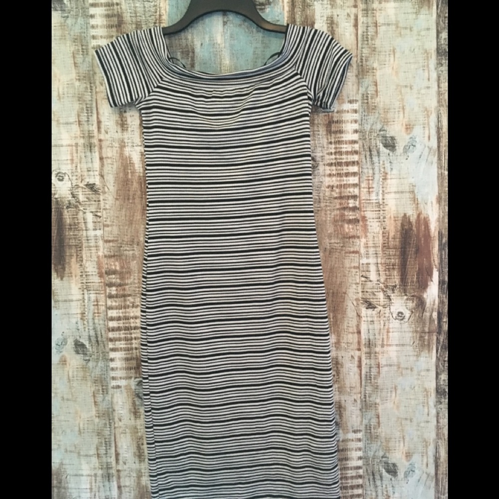 Off the shoulder dress